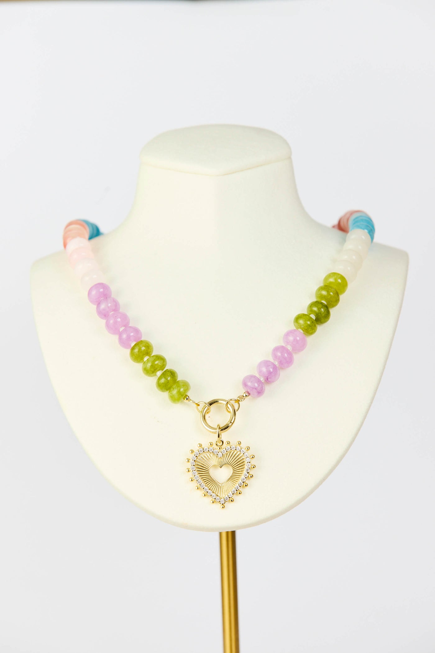 Aurora Heart Necklace