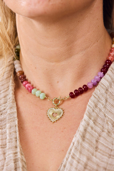 Eclipse Heart Necklace