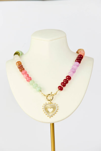 Eclipse Heart Necklace