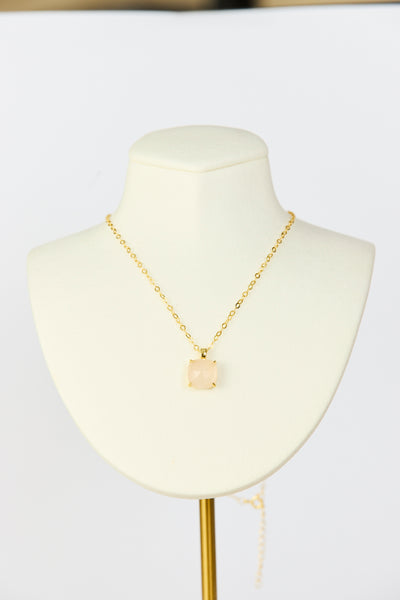 Rose Quartz Necklace