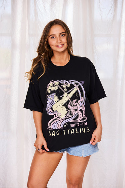 Sagittarius Boyfriend T-Shirt (Pre-Order)